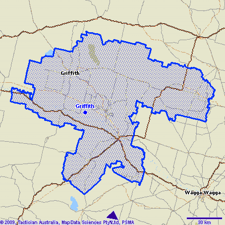 Griffith Map
